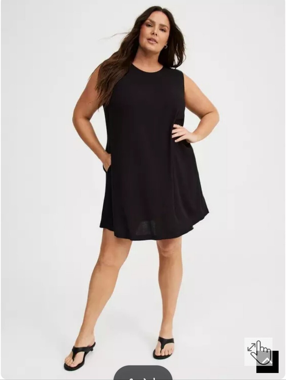NWT TORRID 2X Mini Crew Neck Shift Dress